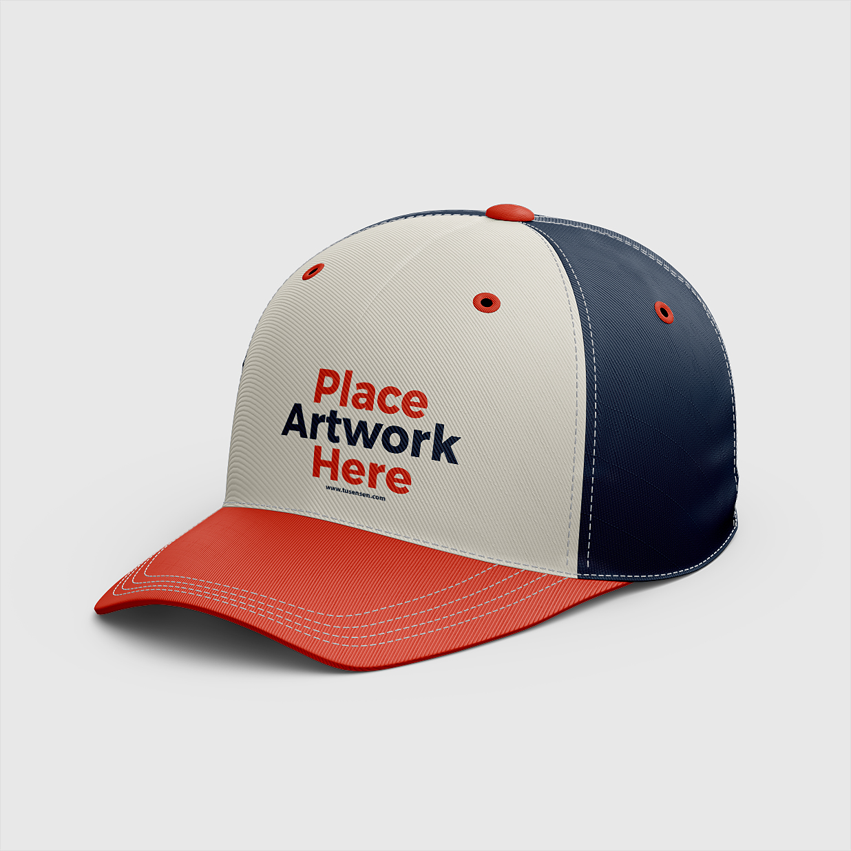 精致的棒球帽帽子样机 mockup插图