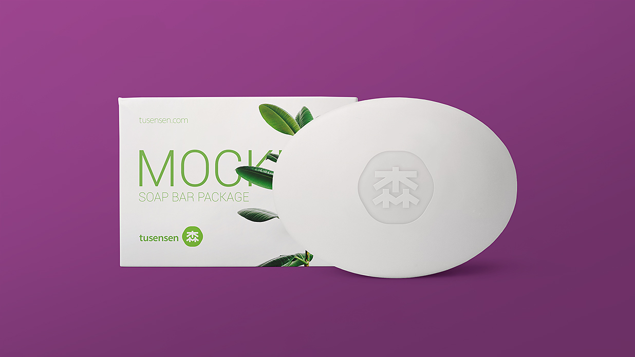肥皂和肥皂盒样机mockup插图