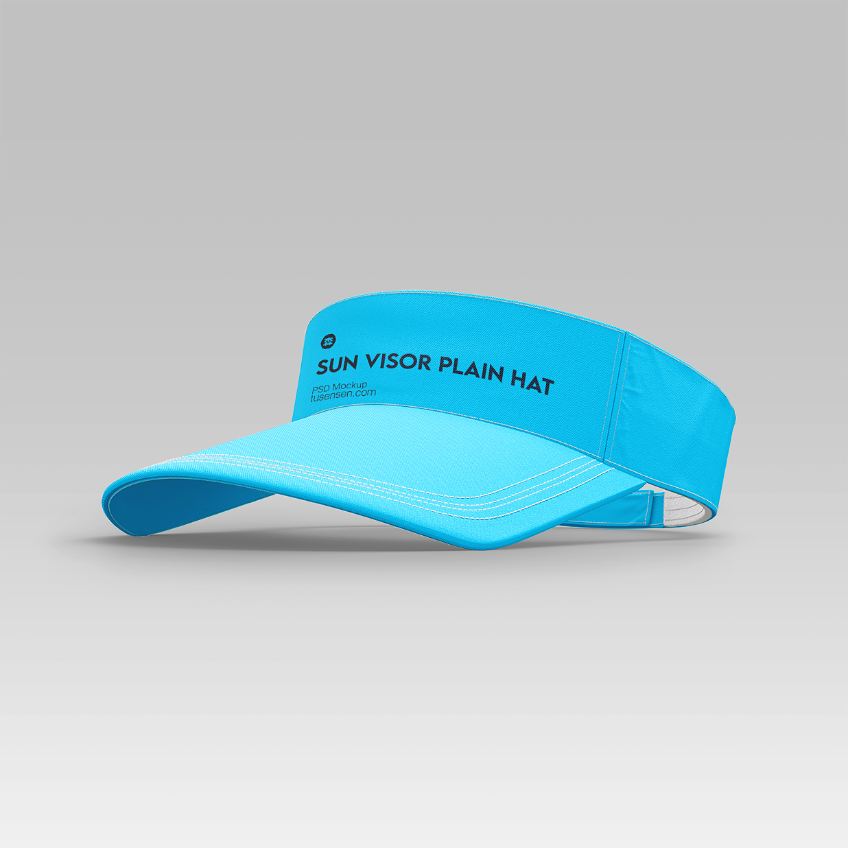 网球帽遮阳帽帽子样机 mockup3 组插图