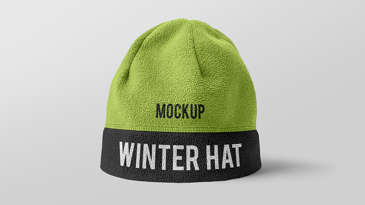 冬季帽子样机 mockup2 组插图