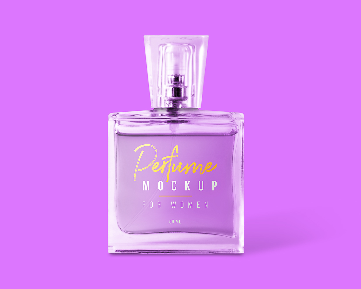 女士香水样机mockup2组插图