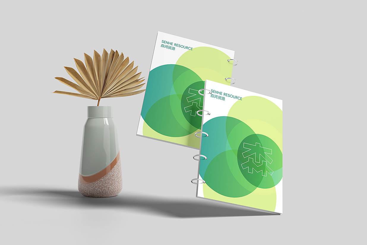 带场景的螺旋线圈笔记本记事本本子样机mockup4组插图