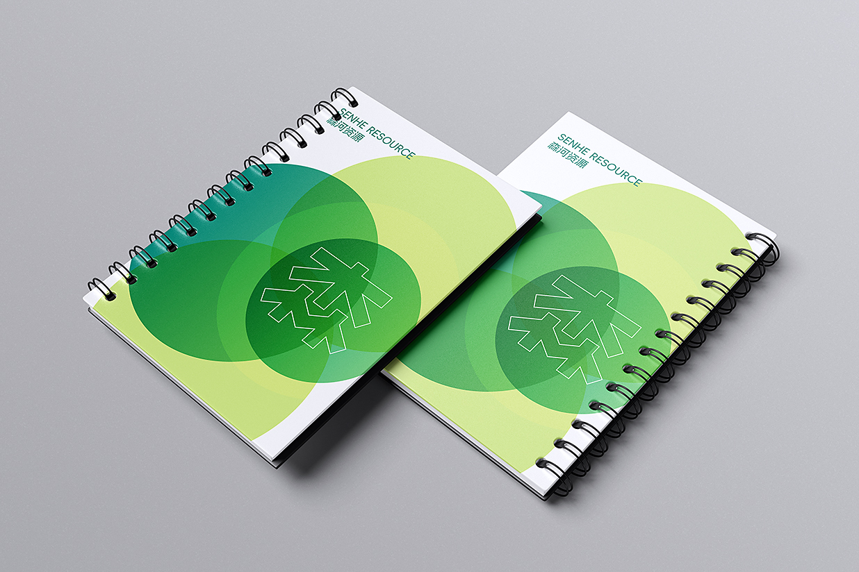螺旋线圈笔记本记事本本子样机mockup5组插图