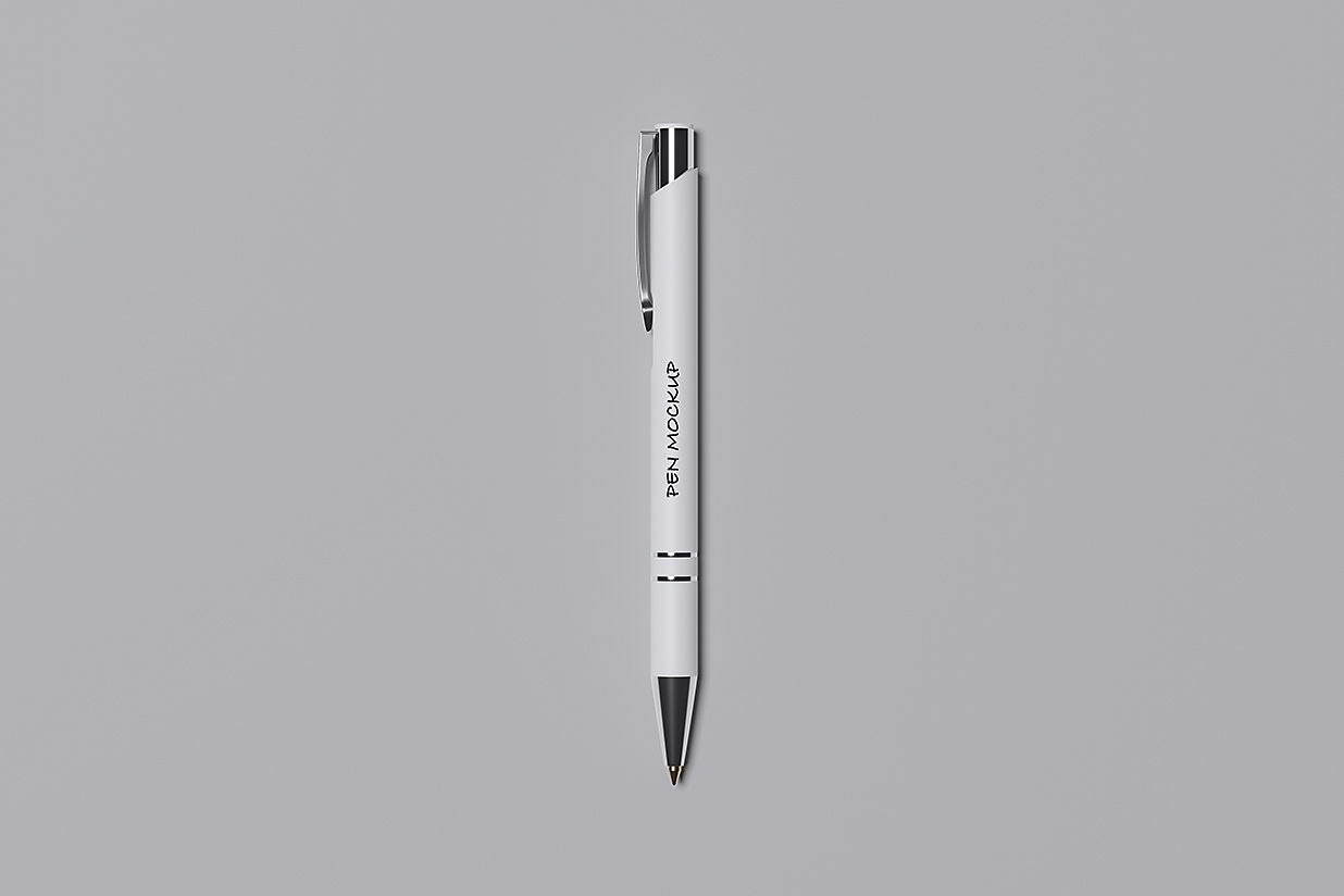 圆珠笔样机mockup4组插图