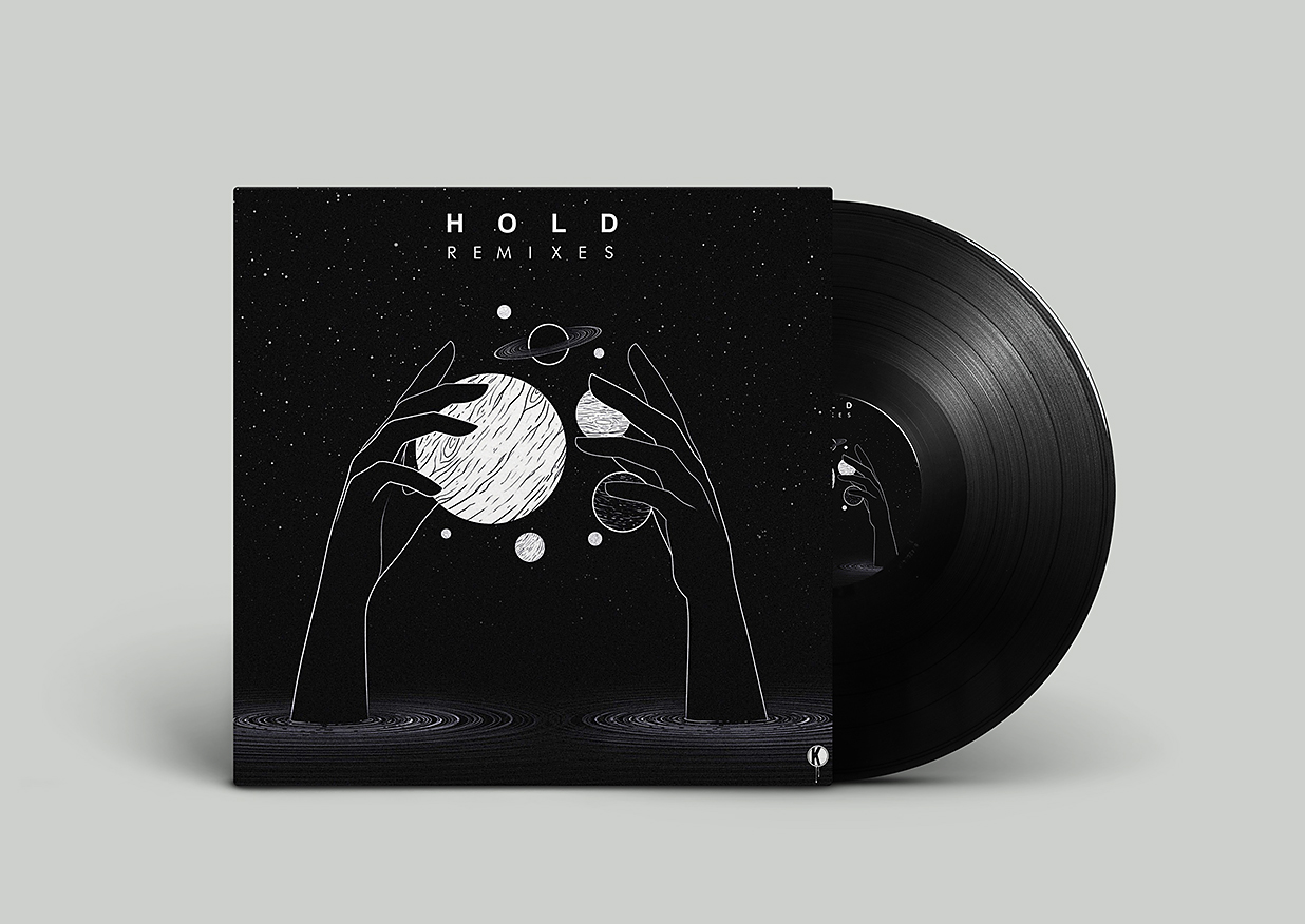 经典黑胶唱片样机mockup插图