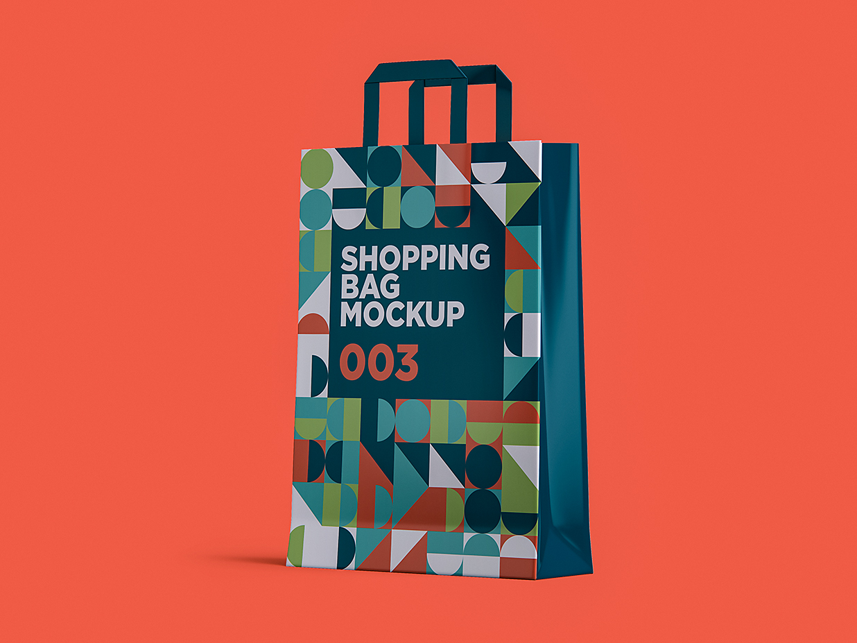 手提袋纸袋样机mockup3组插图