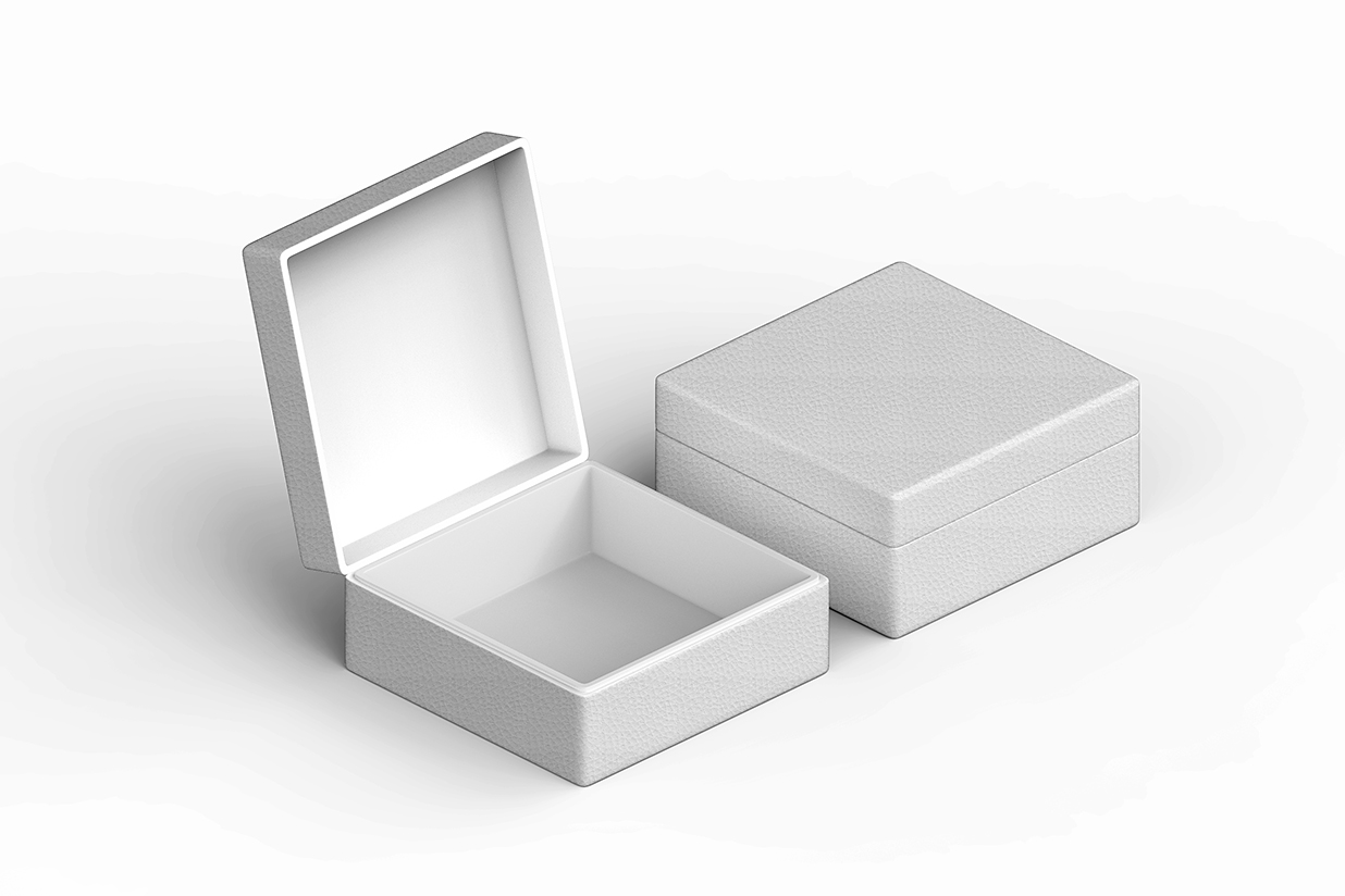 高质感珠宝盒首饰盒包装盒样机mockup5组插图5