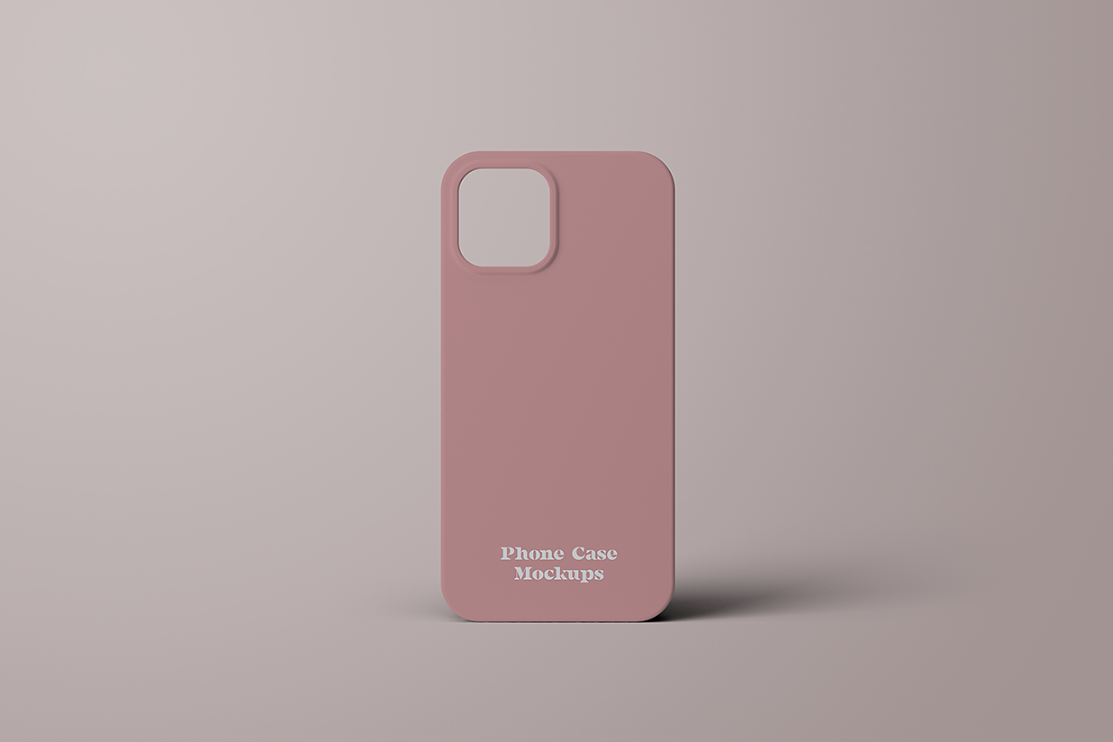 iPhone苹果手机壳设计样机mockup6组插图