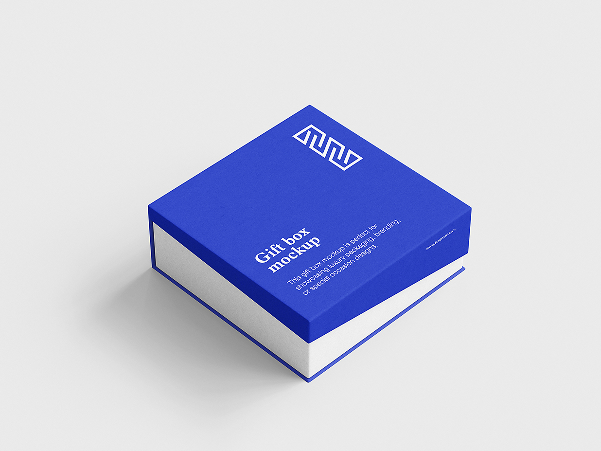 精致的珠宝盒首饰盒包装盒样机mockup5组插图