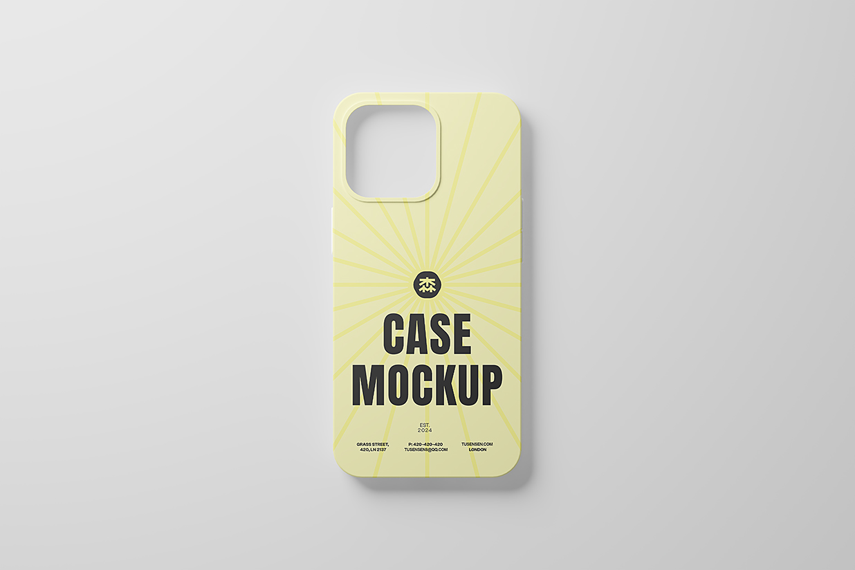 iPhone 13 pro 苹果手机壳设计样机mockup插图