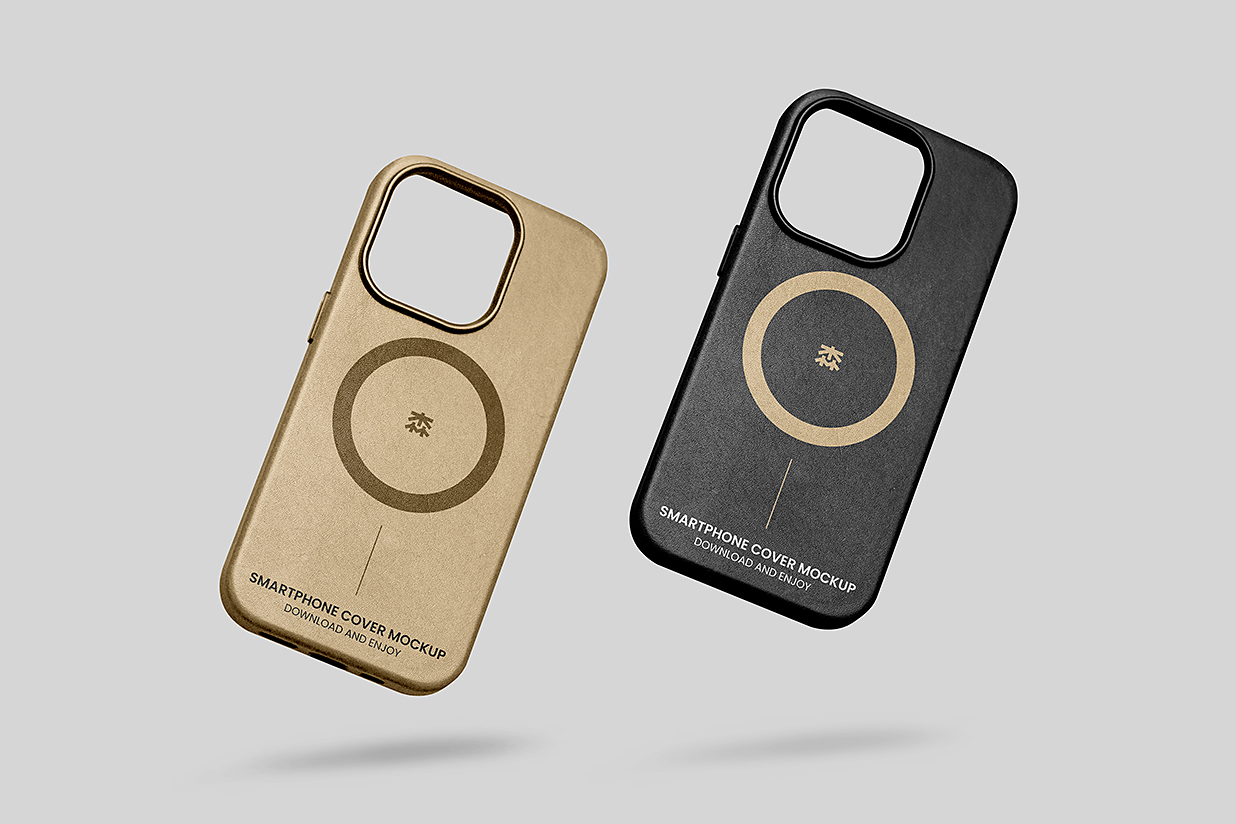 iPhone 15 pro 苹果手机壳设计样机mockup插图