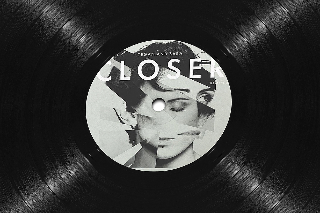 复古黑胶唱片套装样机mockup11组插图10