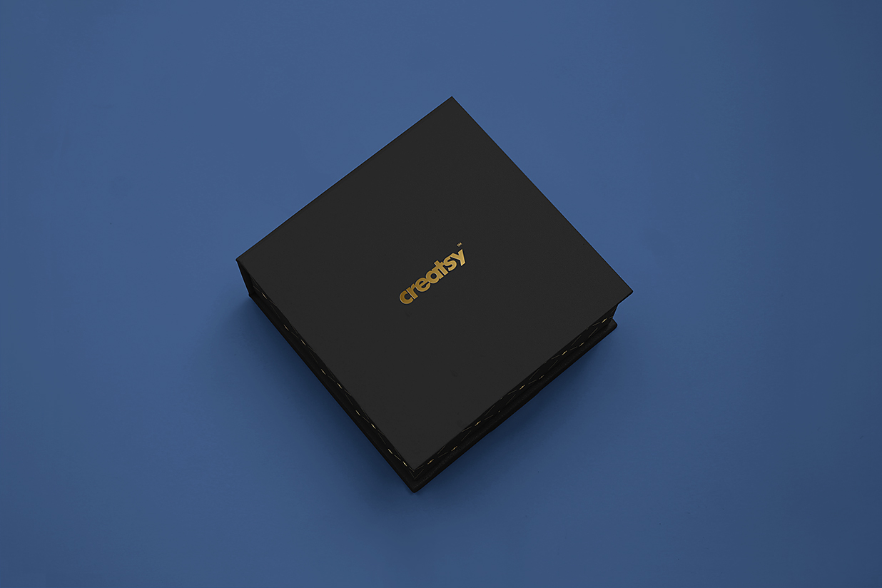 带礼品袋的奢华珠宝盒首饰盒包装盒样机mockup15组插图10