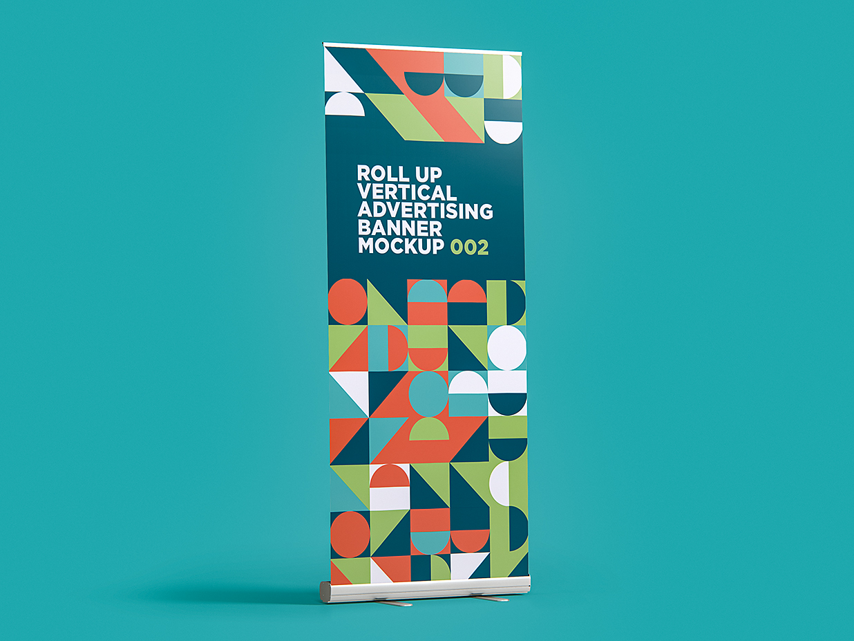 易拉宝样机mockup5组插图1