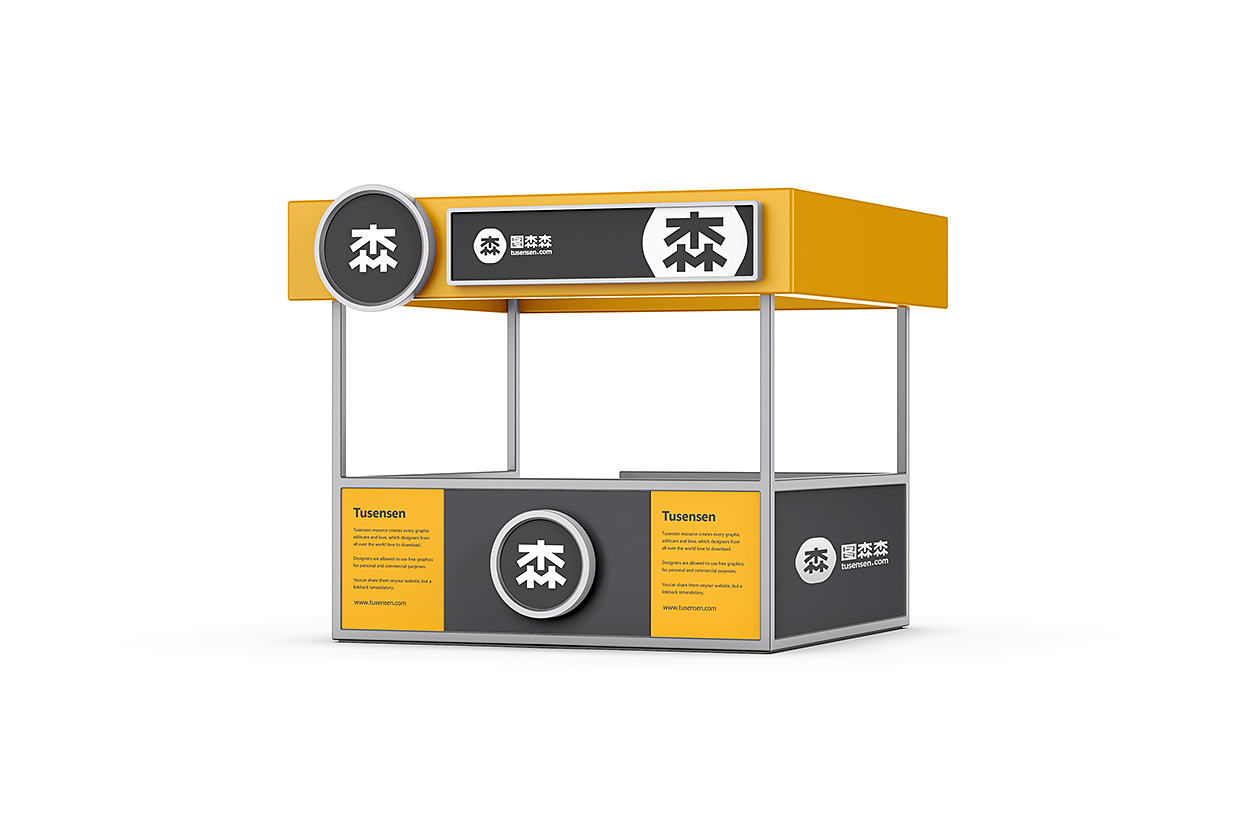 摊位展台样机 mockup2 组插图1