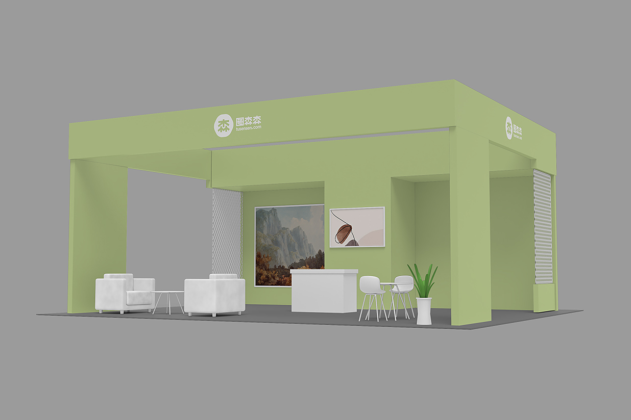 展位样机 mockup2 组插图1