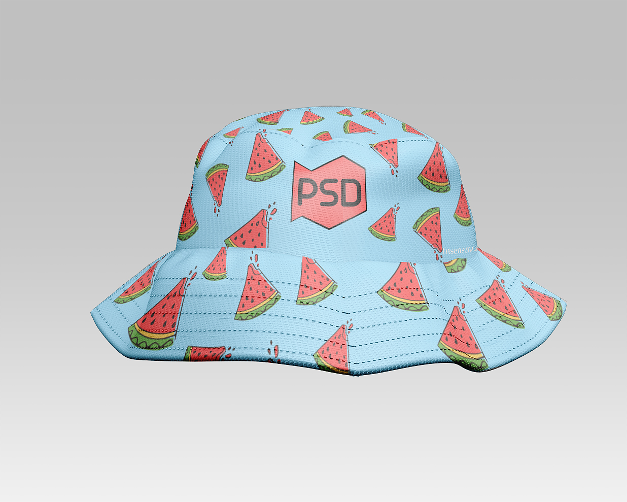 渔夫帽帽子样机 mockup3 组插图1