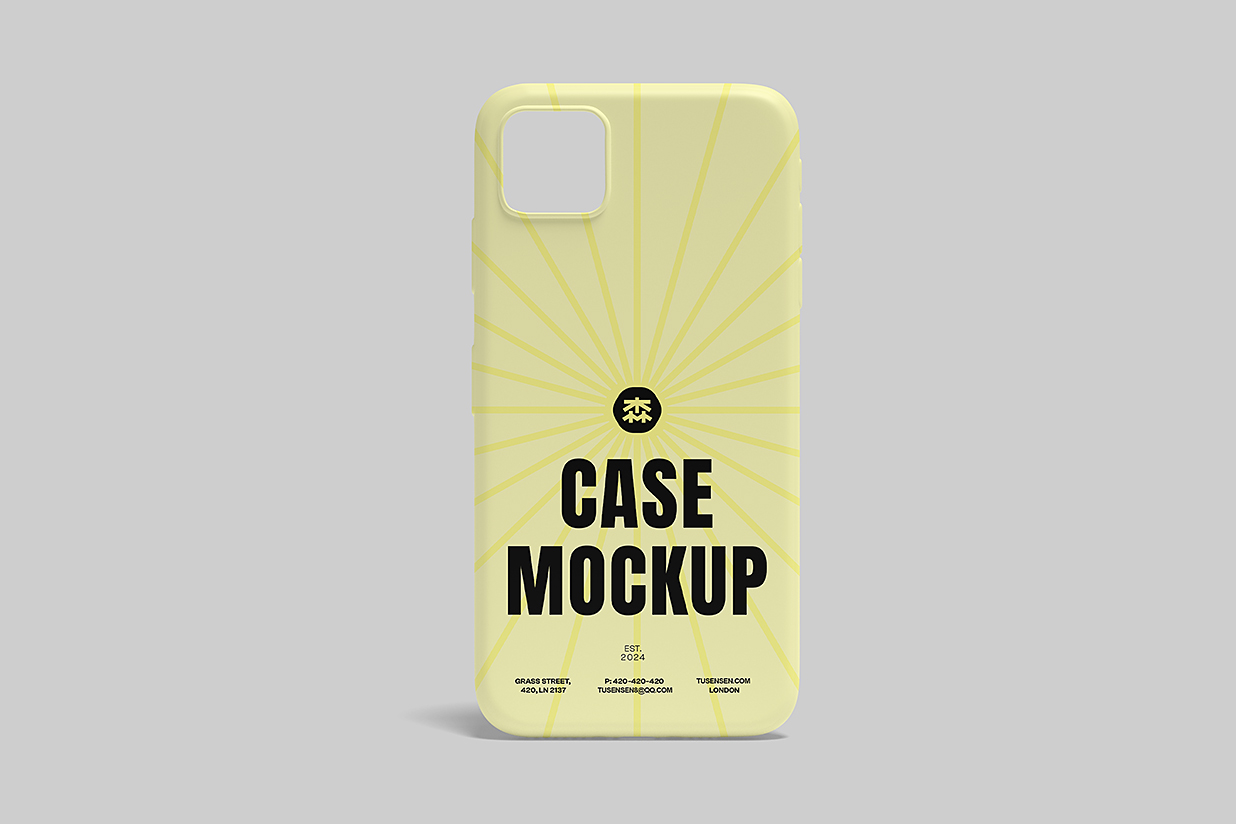 iPhone苹果手机壳设计样机mockup3组插图1