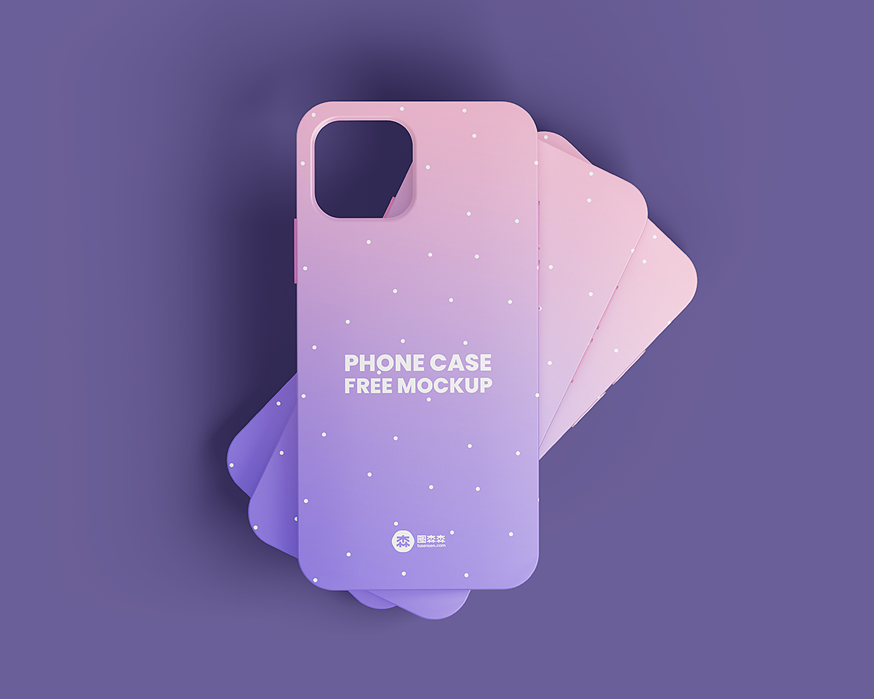 iPhone苹果手机壳设计样机mockup3组插图1