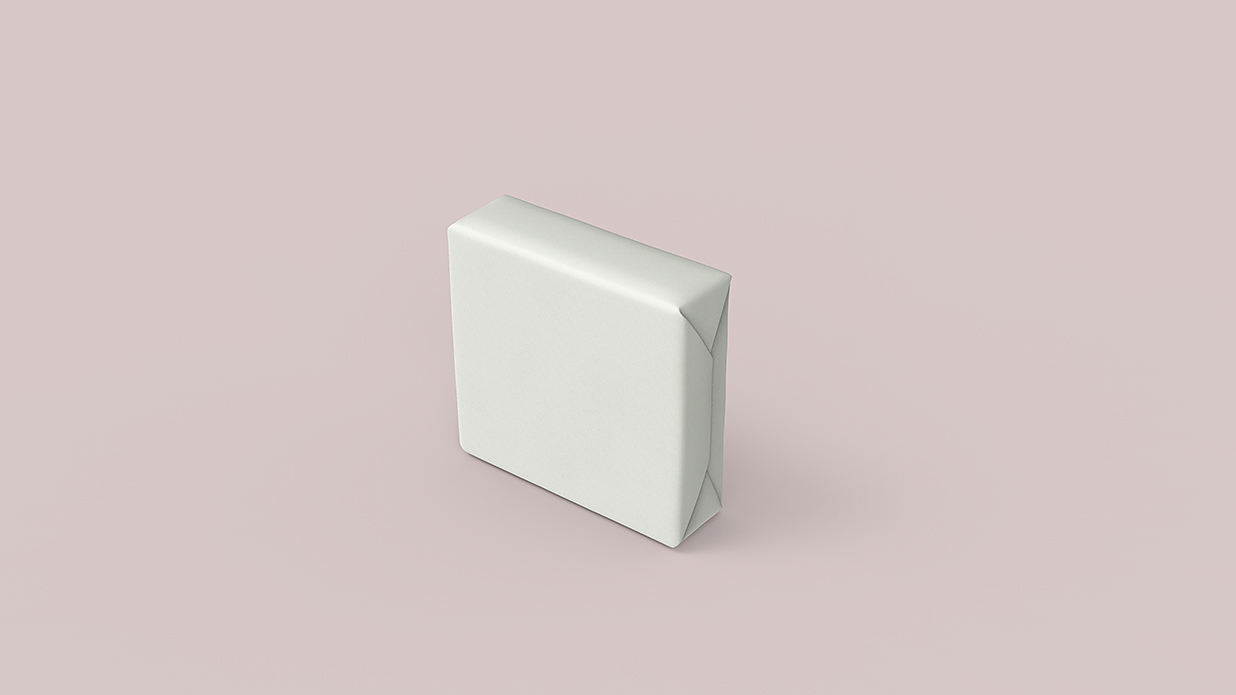 带包装纸的肥皂样机mockup3组插图1