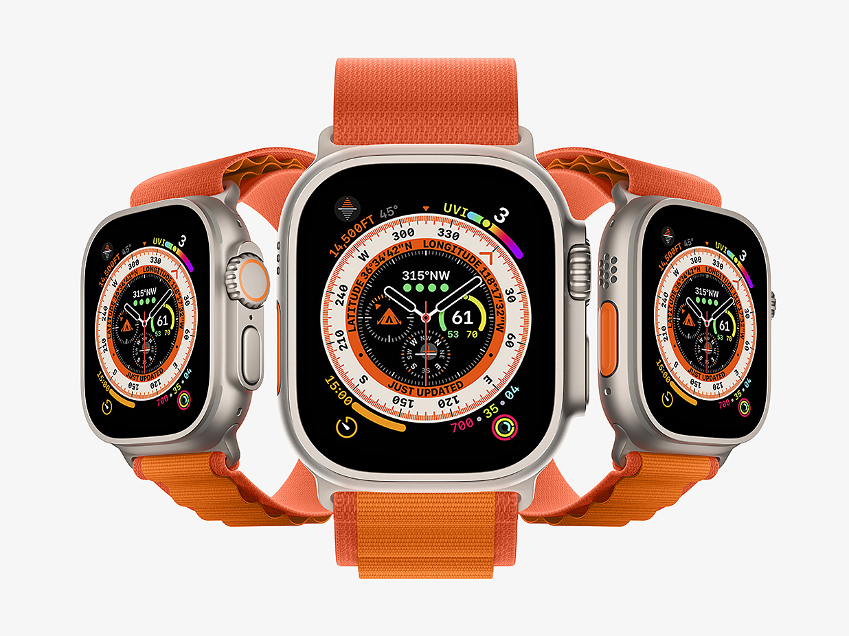 Apple Watch Ultra 苹果手表样机mockup插图1