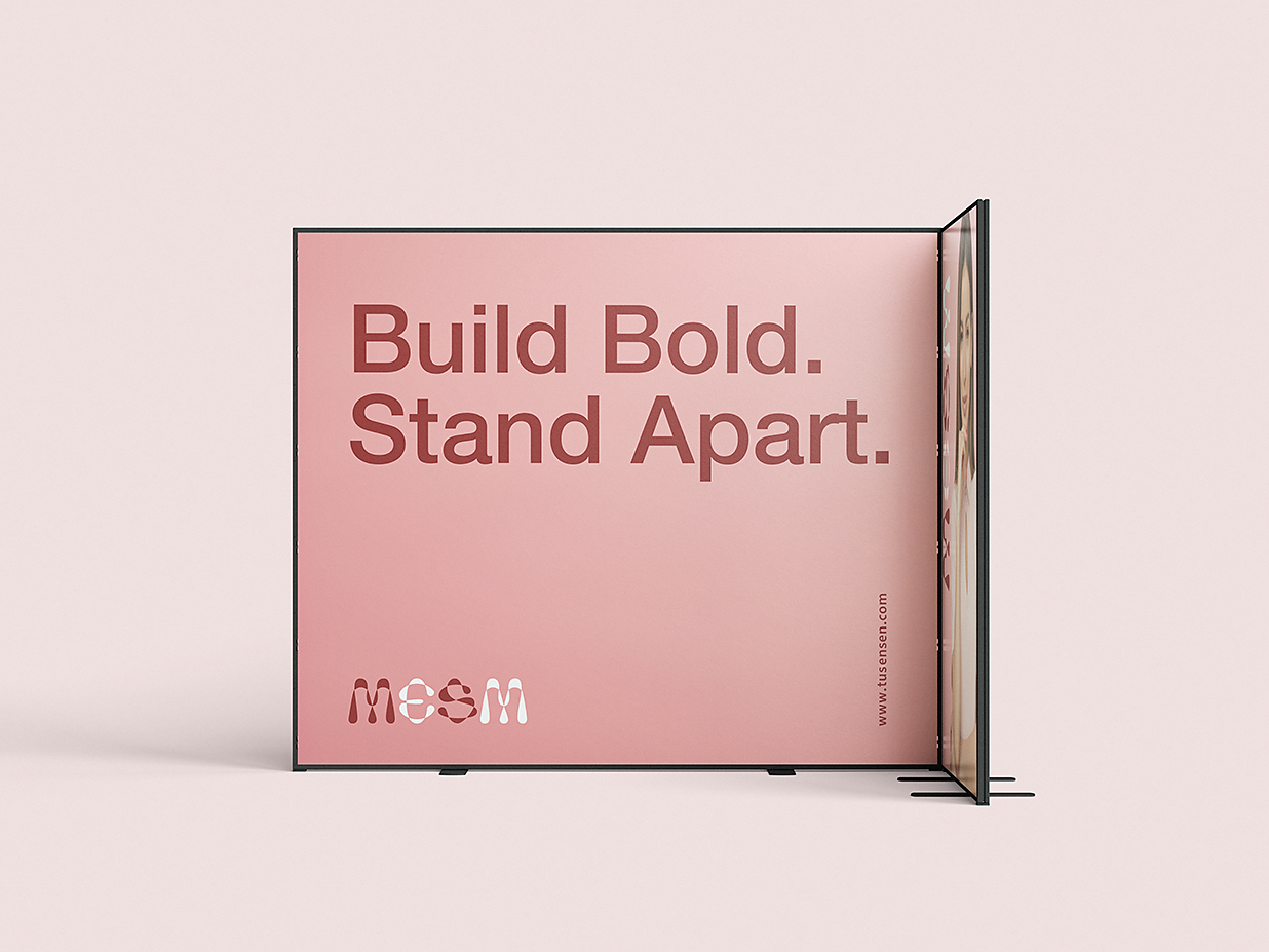 简约风展位样机 mockup3 组插图2