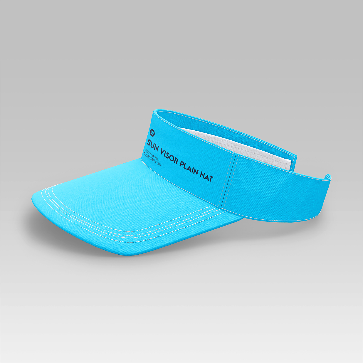 网球帽遮阳帽帽子样机 mockup3 组插图2