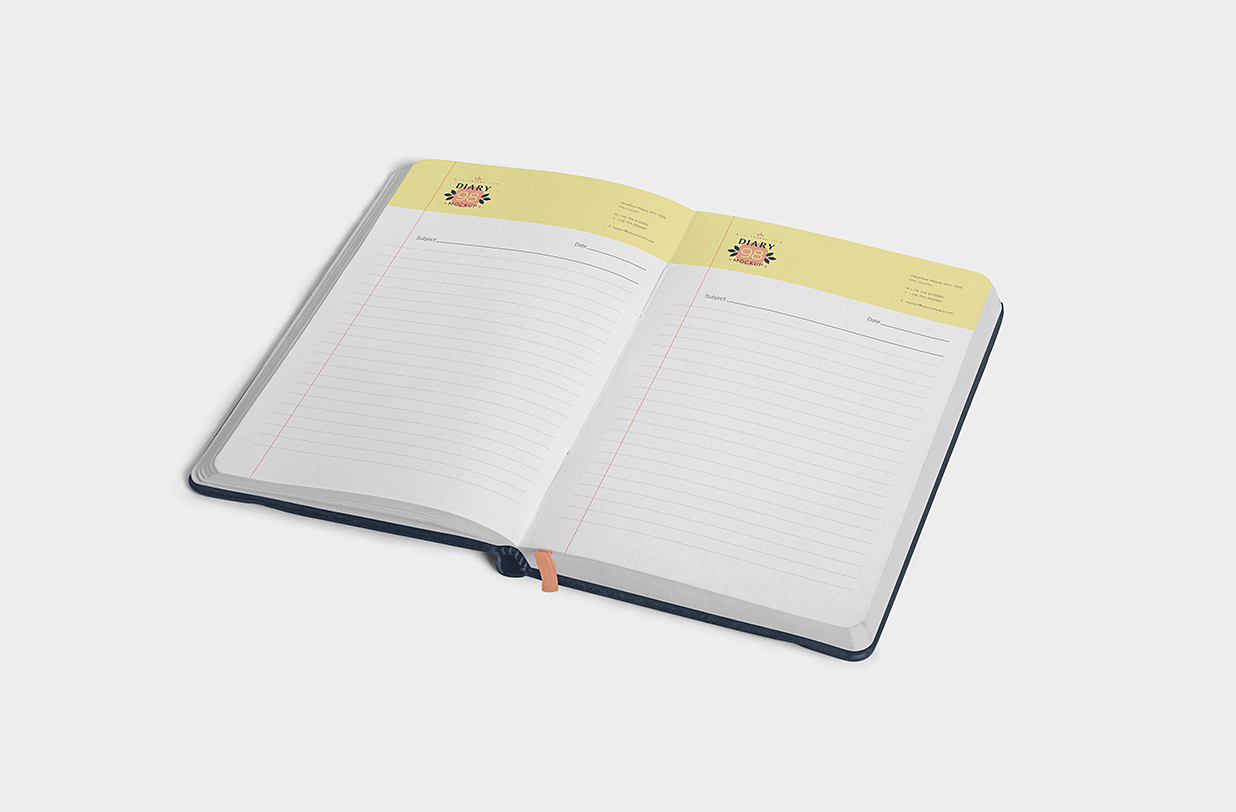 高质感笔记本记事本本子样机mockup4组插图2