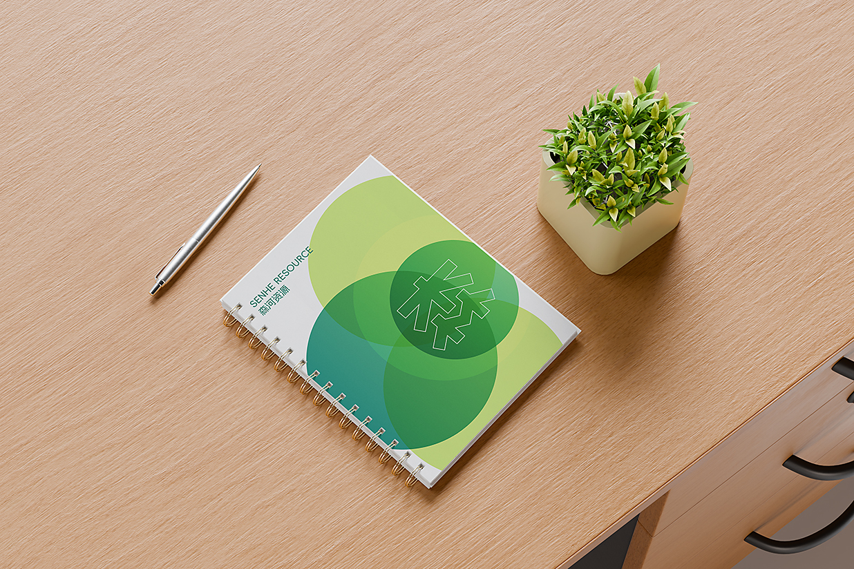 带场景的螺旋笔记本记事本本子样机mockup5组插图2