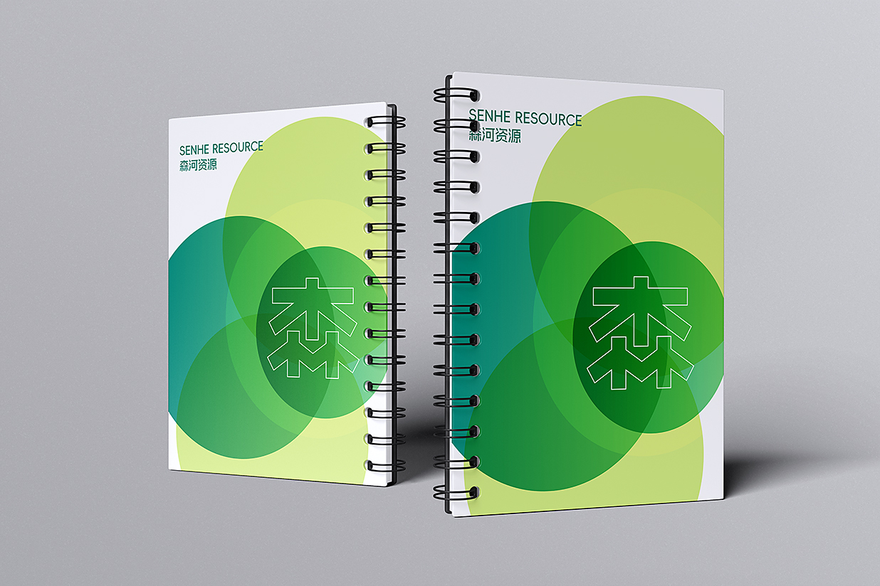 螺旋线圈笔记本记事本本子样机mockup5组插图2