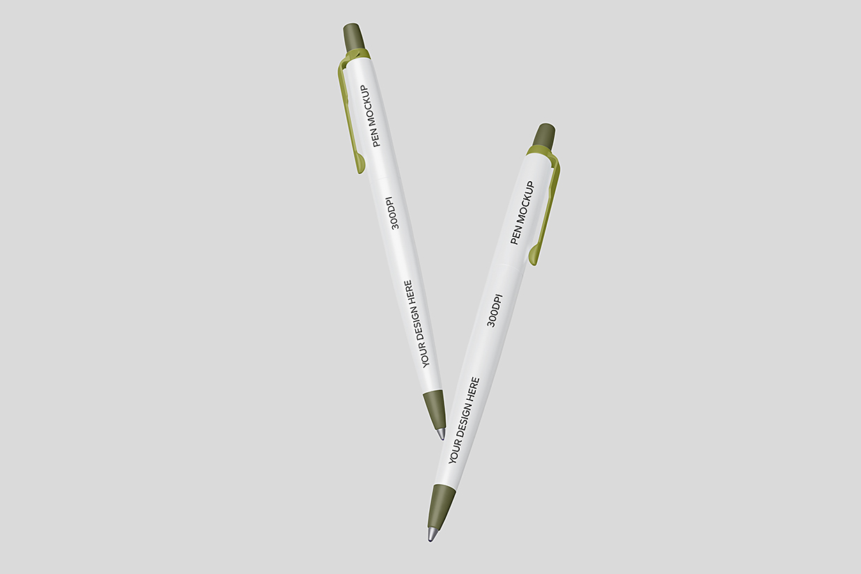 高质感圆珠笔样机mockup3组插图2