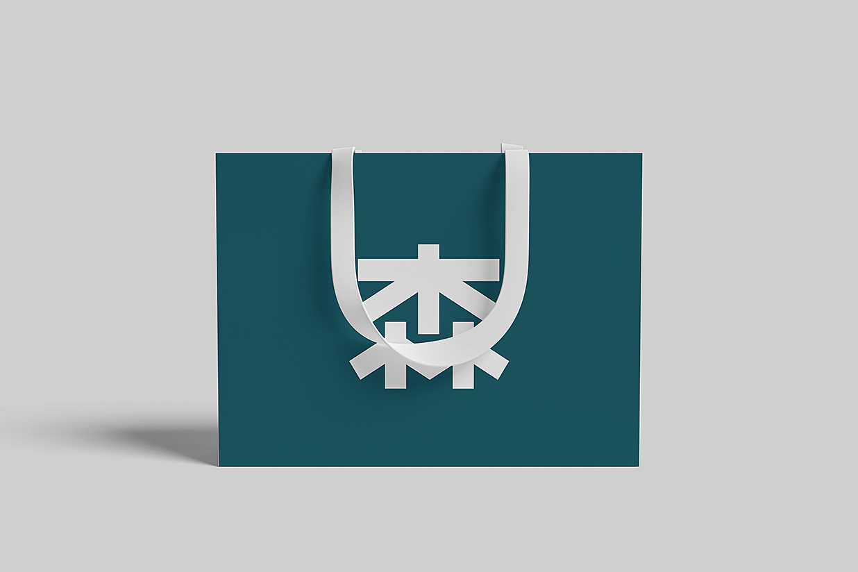 优雅的购物袋手提袋纸袋样机mockup4组插图2