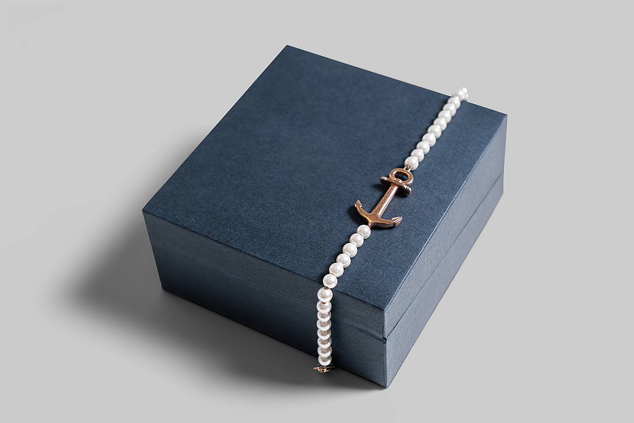 精致的珠宝盒首饰盒包装盒样机mockup6组插图2