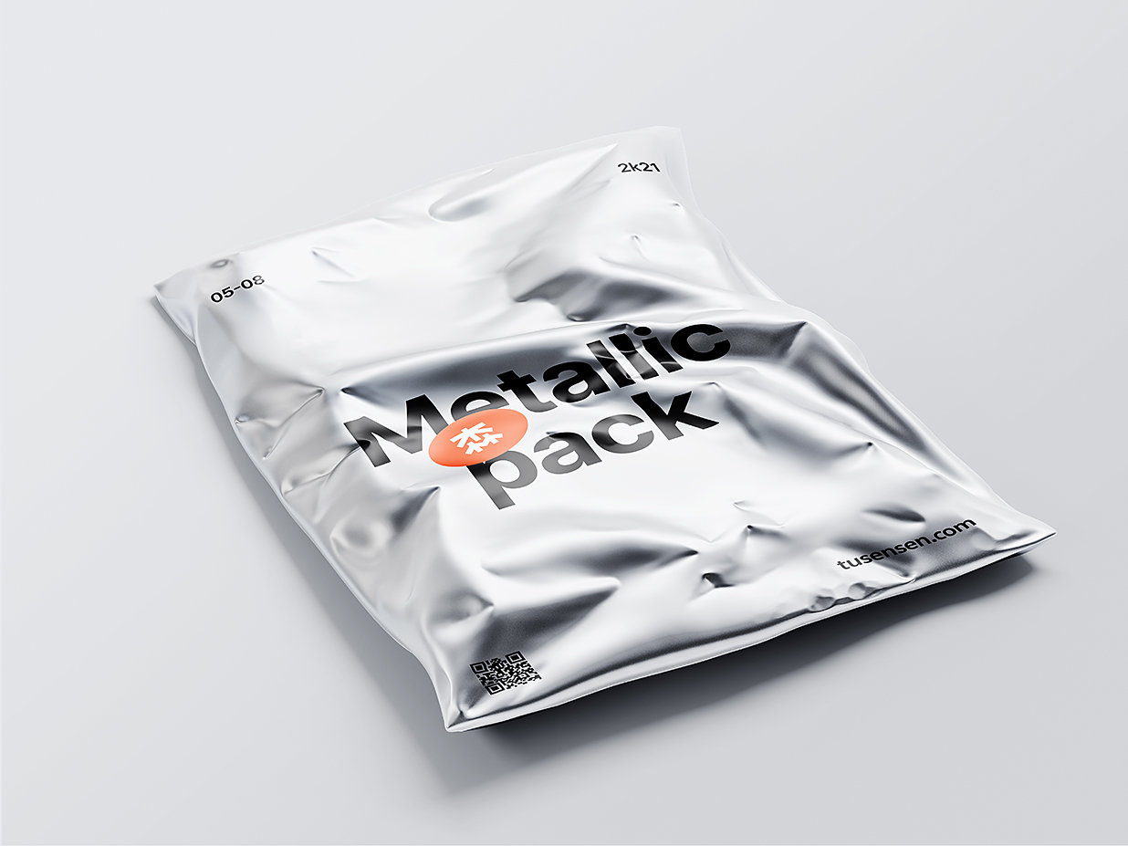 三种质感快递袋包装样机mockup插图2