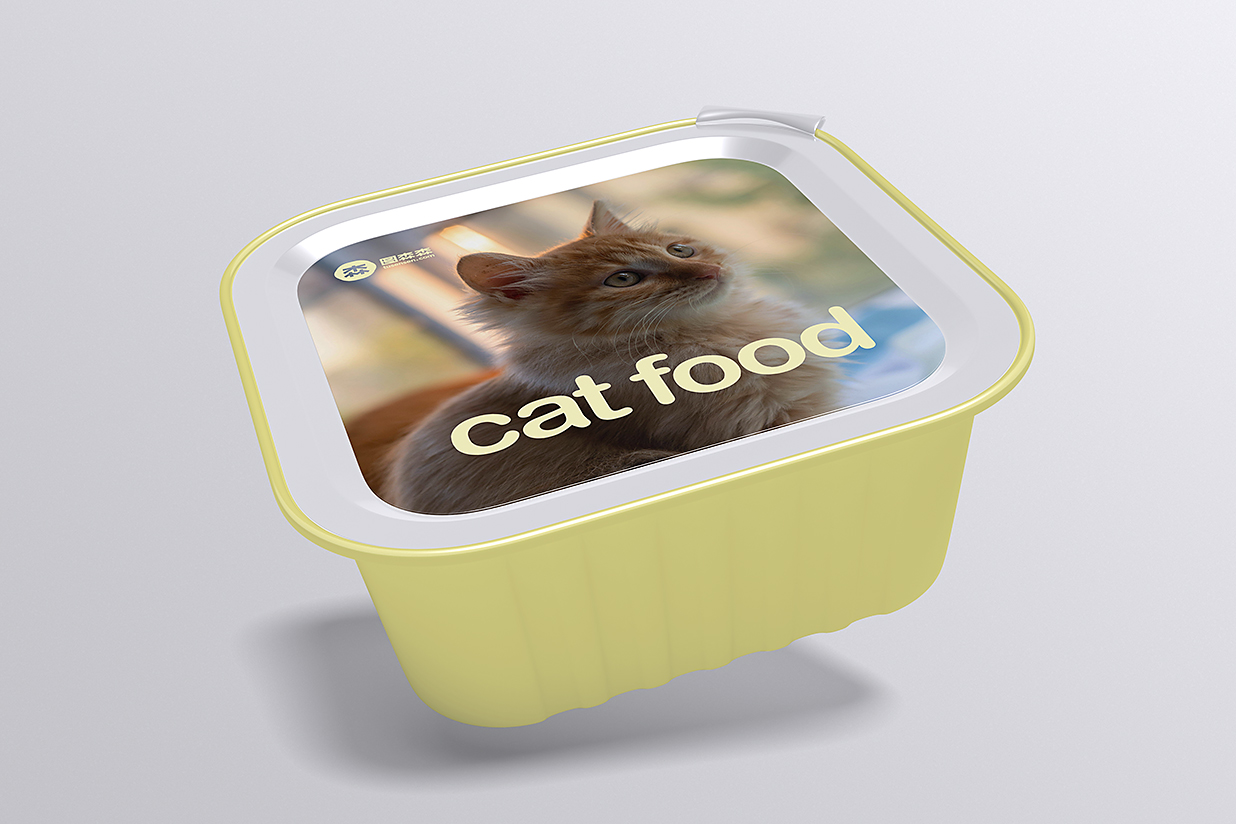 猫粮狗粮包装盒样机样机mockup4组插图2