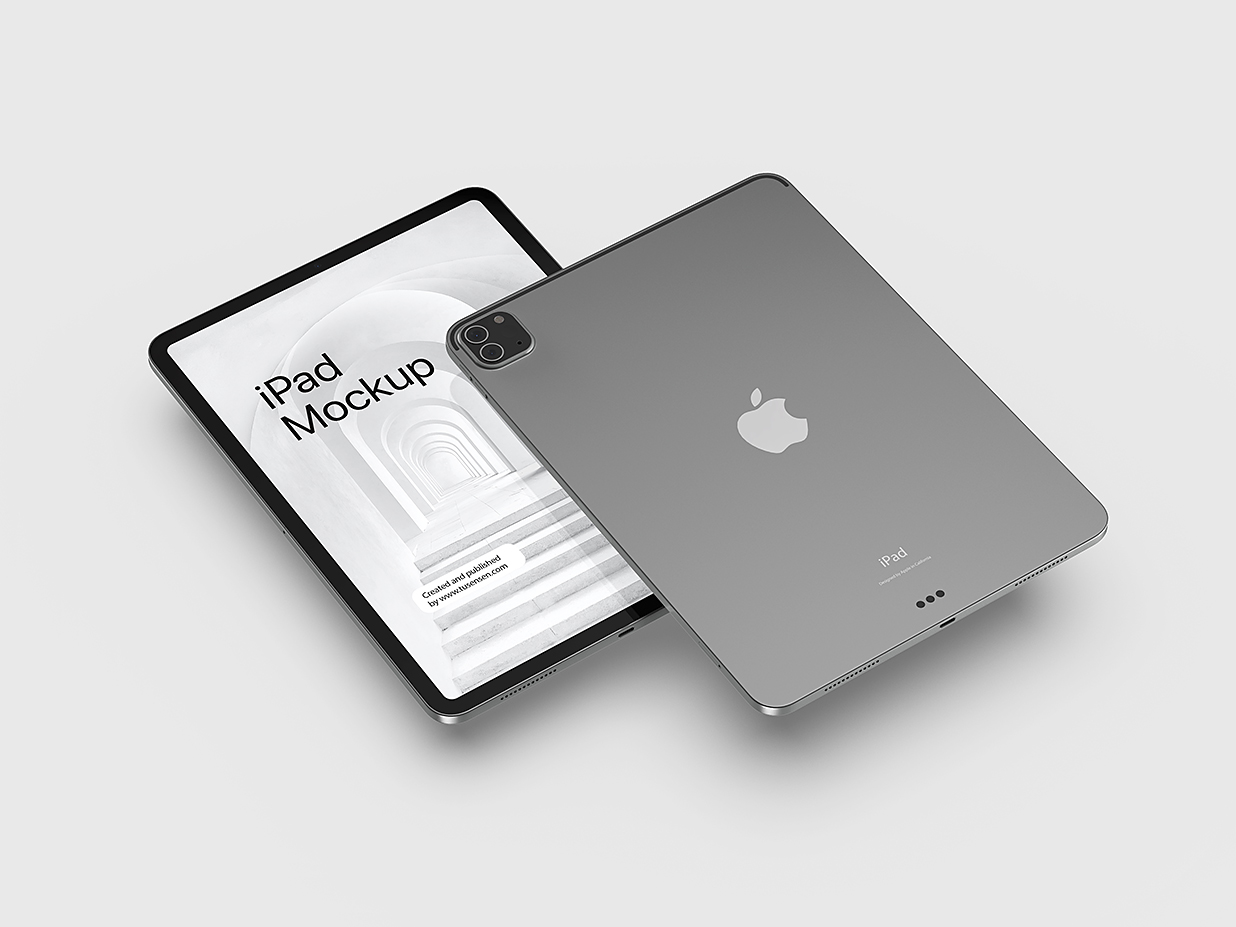 精致的iPad 平板样机mockup4组插图2