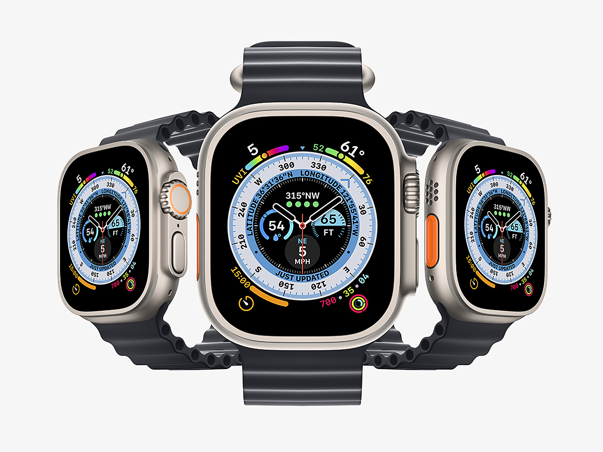 Apple Watch Ultra 苹果手表样机mockup插图2