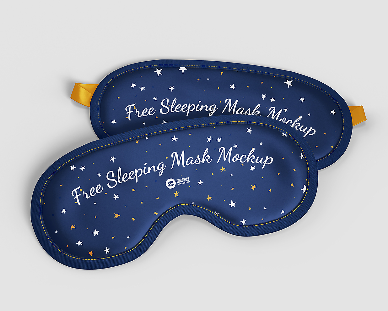 简约质感眼罩样机mockup3组插图2