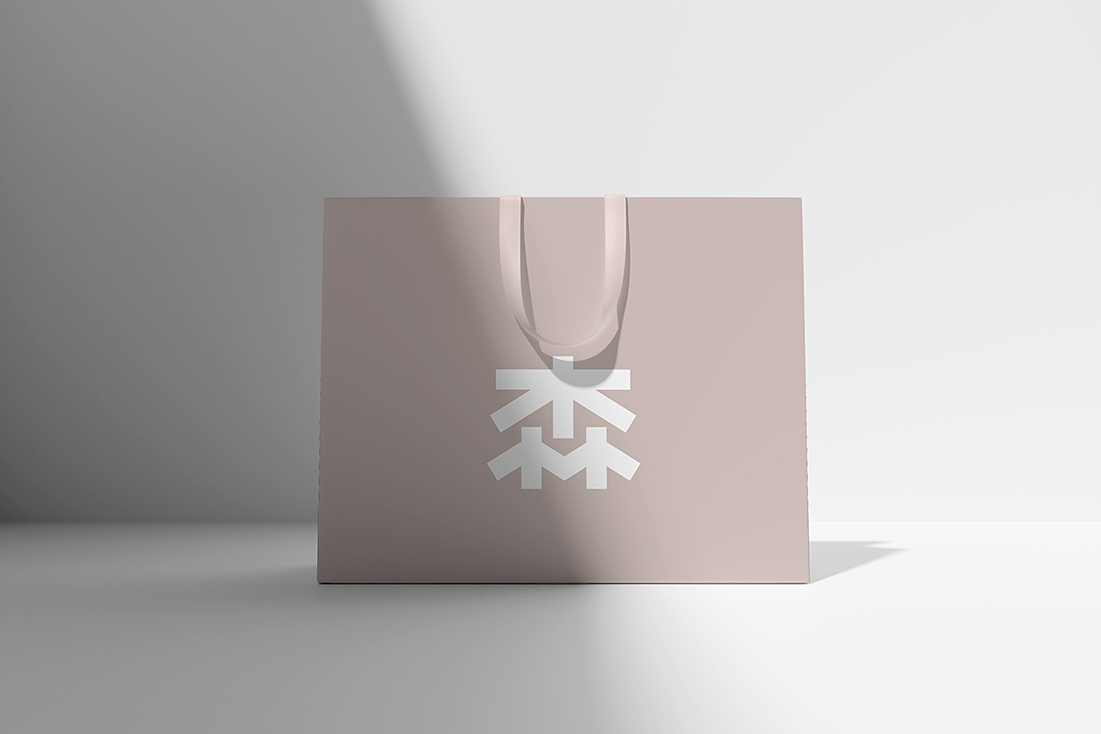 购物袋手提袋纸袋样机mockup4组插图3