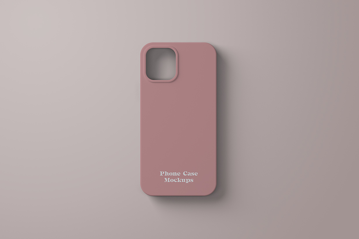 iPhone苹果手机壳设计样机mockup6组插图3