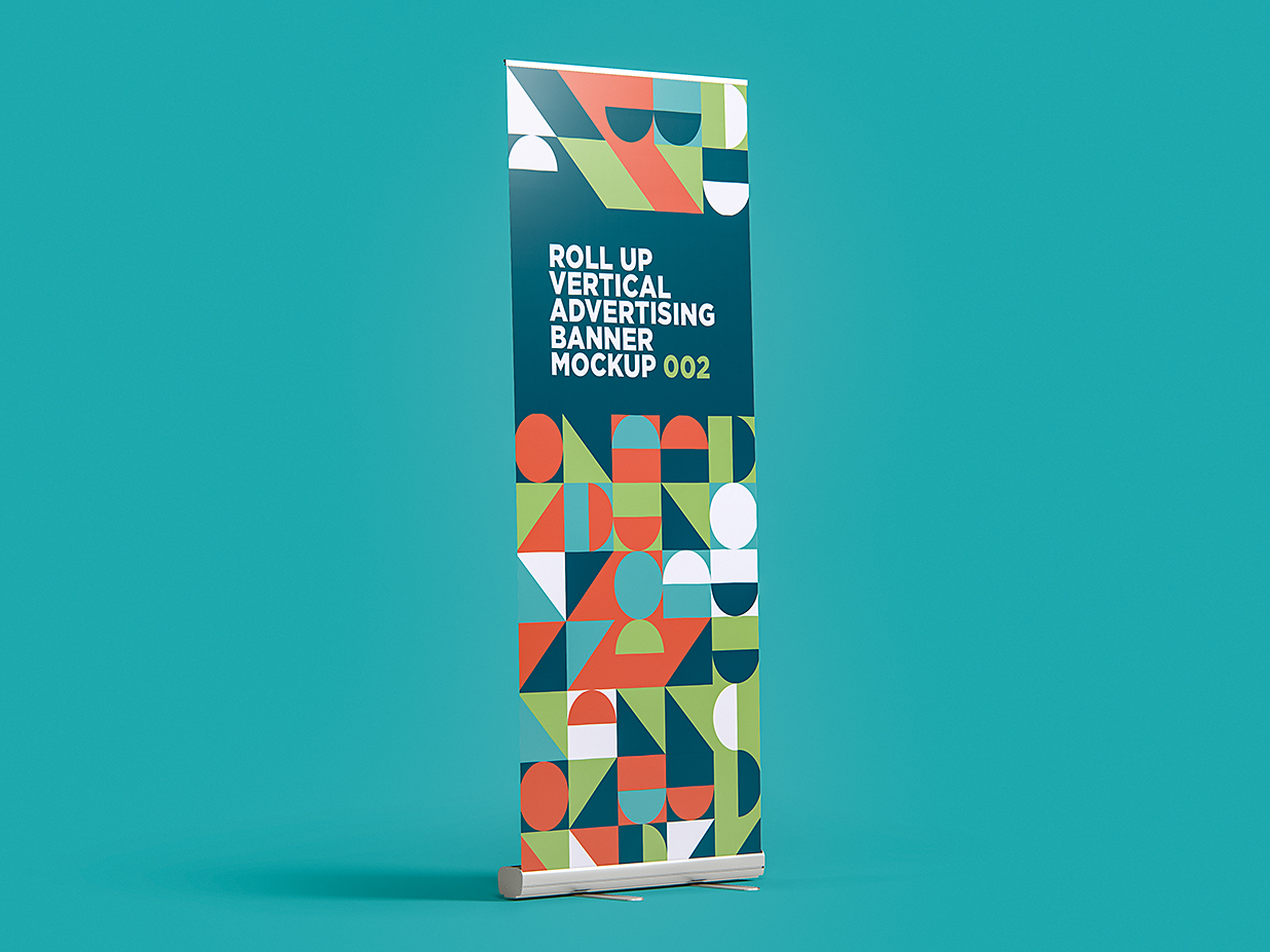 易拉宝样机mockup5组插图3