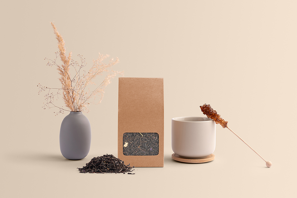 茶叶文创品牌套装VI样机mockup13组插图3