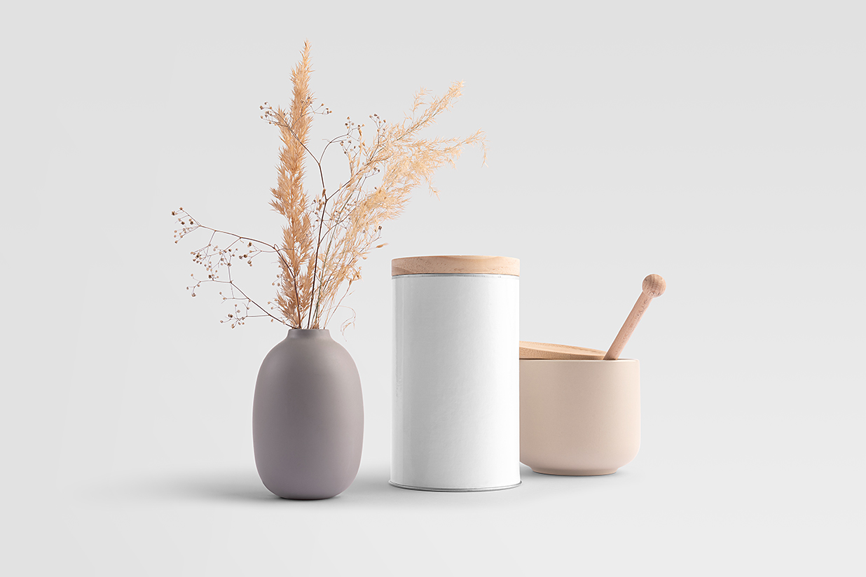 茶叶文创品牌套装VI样机mockup13组插图3