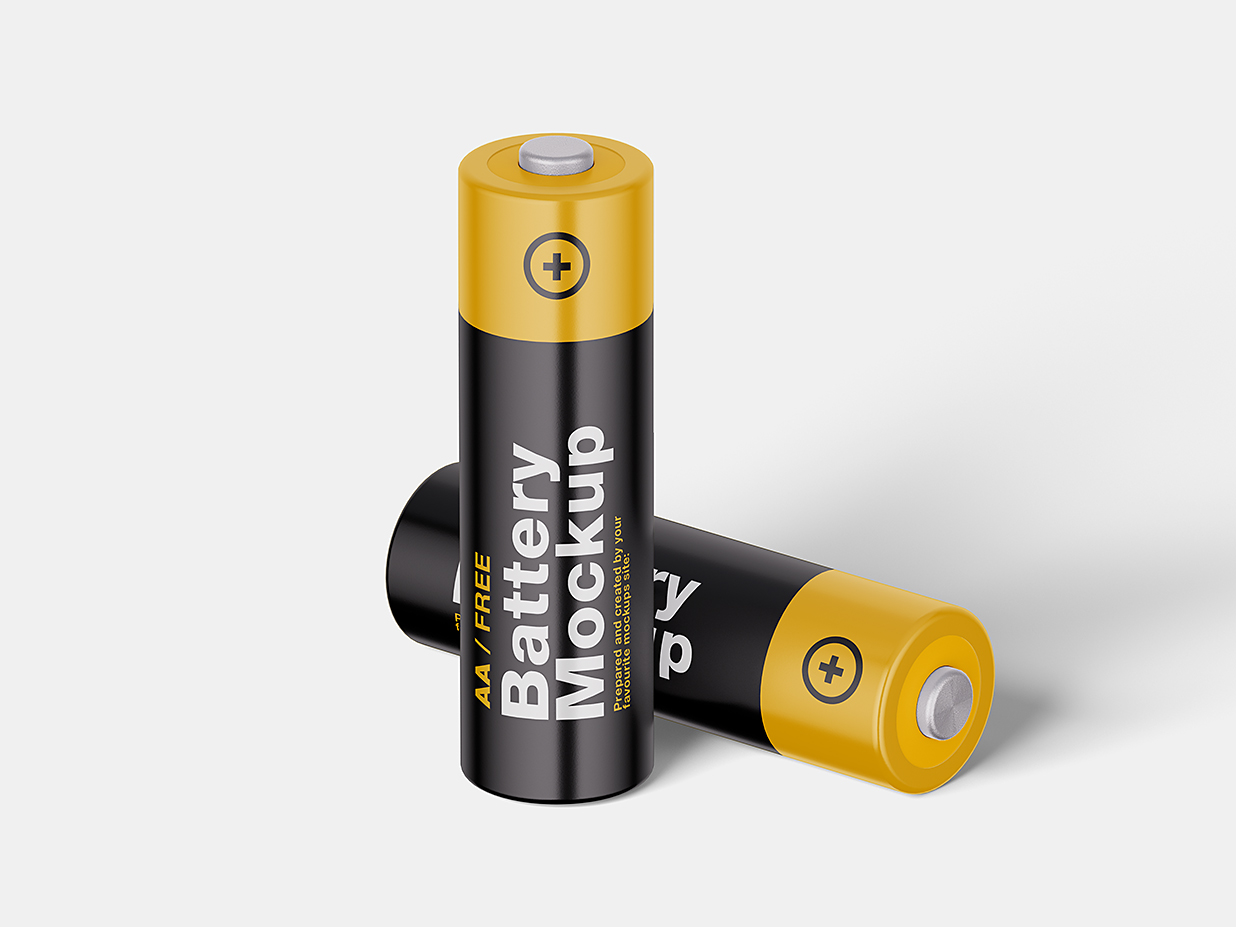 高质感电池样机mockup4组插图3