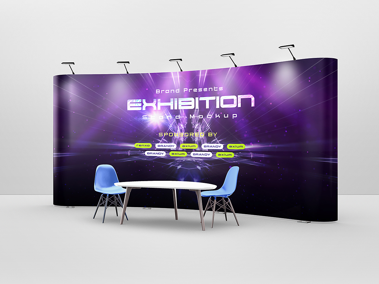 活动展位样机 mockup4 组插图3