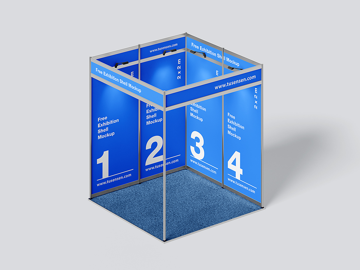 高质感展位样机 mockup4 组插图3