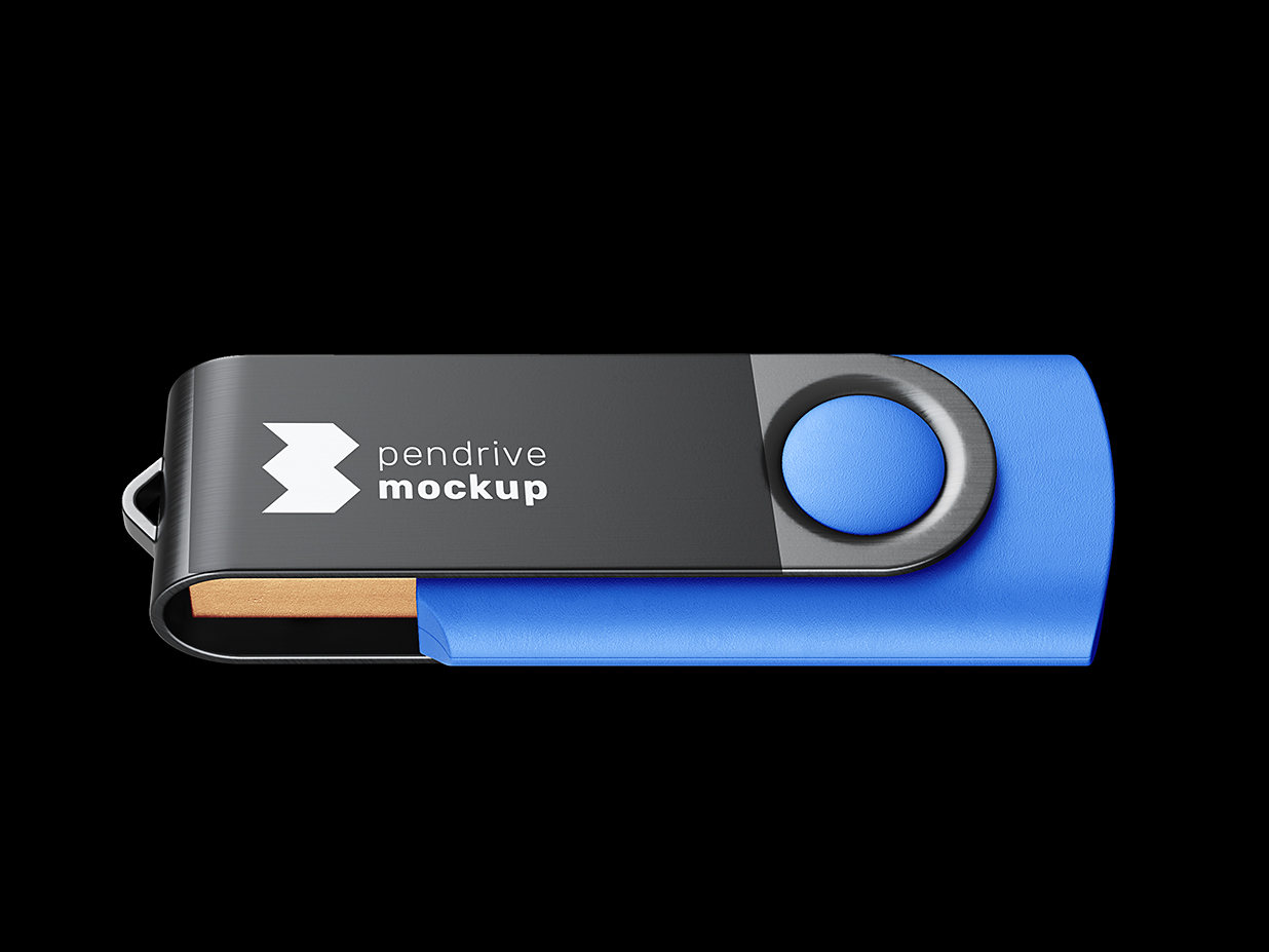 高质感U盘样机mockup4组插图3