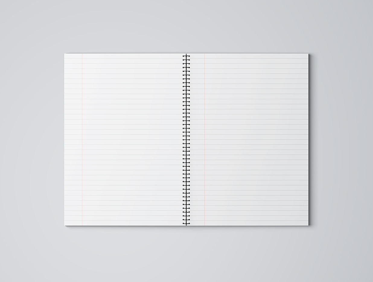 高质感活页线圈精装笔记本记事本本子样机mockup7组插图3