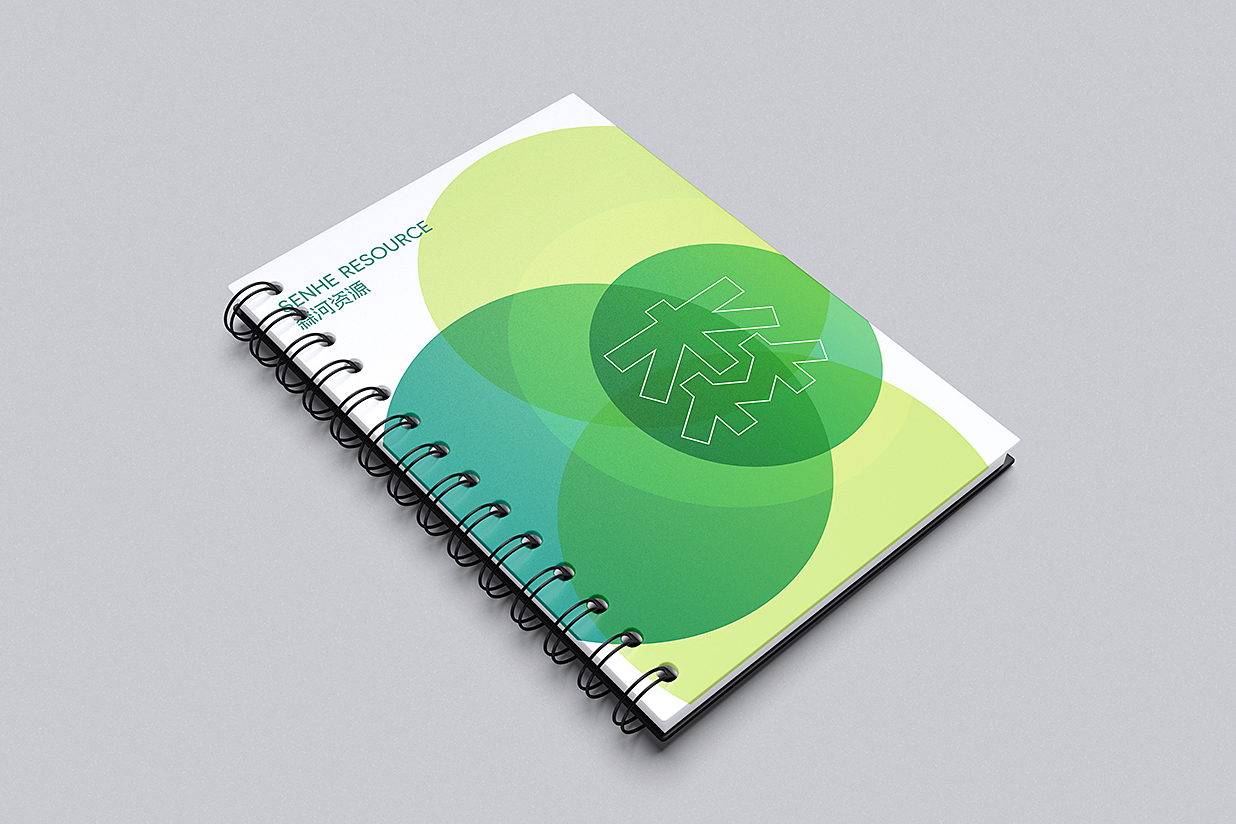 螺旋线圈笔记本记事本本子样机mockup5组插图3