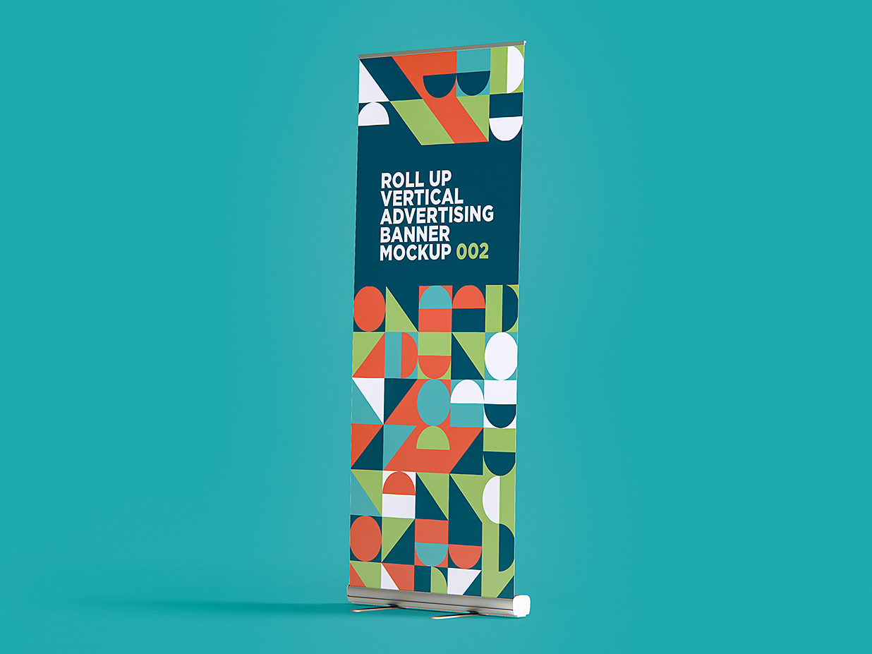 易拉宝样机mockup5组插图4